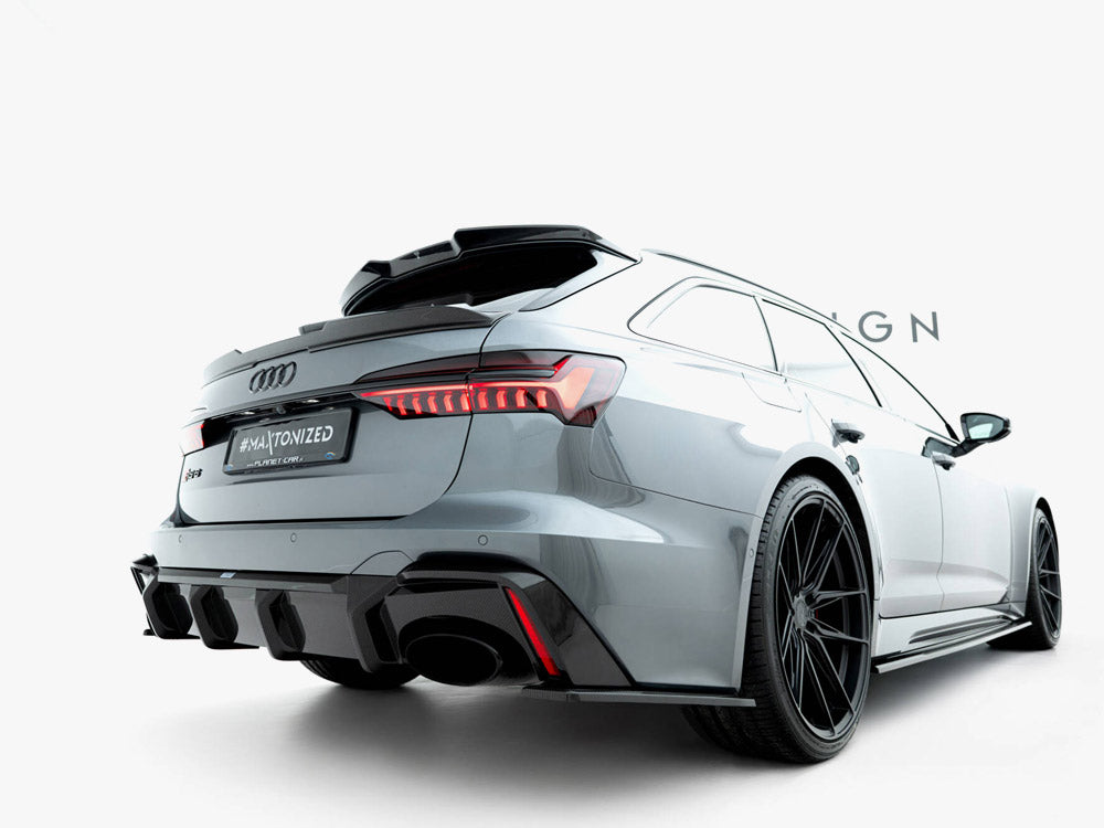 Maxton Design Prepreg Carbon Fiber Tailgate Spoiler (Lower) Audi RS6 C8 - CF-AU-RS6-C8-H2-245-P - Image 3
