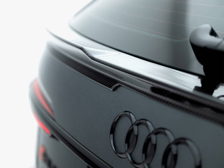 Prepreg Carbon Fiber Tailgate Spoiler (Lower) Audi RS6 C8 / C8 Facelift
