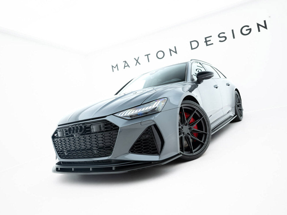 Maxton Design Carbon Fiber Front Splitter Audi RS6 C8 / RS7 C8 - CF-AU-RS6-C8-FD1-245-P - Image 3