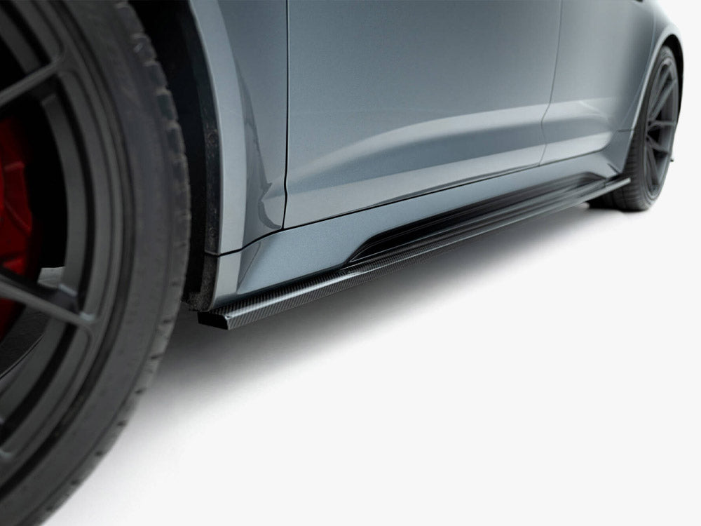 Maxton Design Carbon Fiber Side Skirts Audi RS6 C8 / RS7 C8 - CF-AU-RS6-C8-SD1-245-P - Image 5