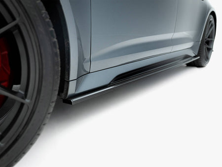 Maxton Design Carbon Fiber Side Skirts Audi RS6 C8 / RS7 C8 - CF-AU-RS6-C8-SD1-245-P - Image 5