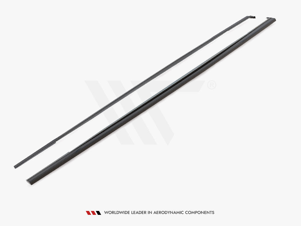 Maxton Design Carbon Fiber Side Skirts Audi RS6 C8 / RS7 C8 - CF-AU-RS6-C8-SD1-245-P - Image 6