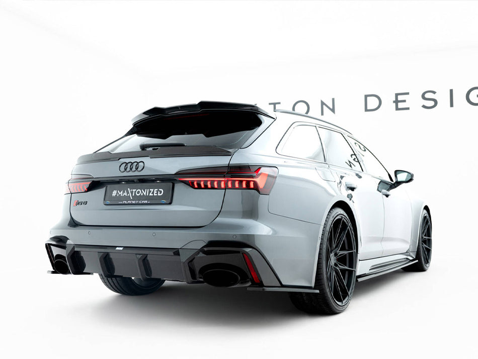 Prepreg Carbon Fiber Tailgate Spoiler (Upper) Audi RS6 C8 / C8 Facelift