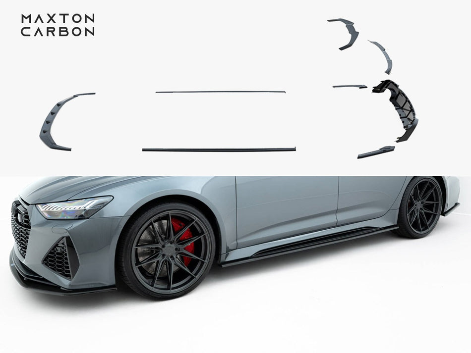 Maxton Design Full Body Kit Prepreg Carbon Fiber Audi RS6 C8 - CF-AU-RS6-C8-SET - Image 1