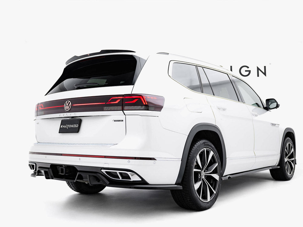 Maxton Design Rear Splitter (Vertical Bars) Volkswagen Atlas R-Line Mk1 Facelift 2 - VW-AT-1F-RLINE-RD1G+RD2G - Image 2