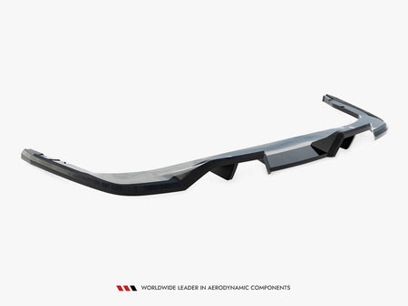 Maxton Design Rear Splitter (Vertical Bars) Volkswagen Atlas R-Line Mk1 Facelift 2 - VW-AT-1F-RLINE-RD1G+RD2G - Image 6