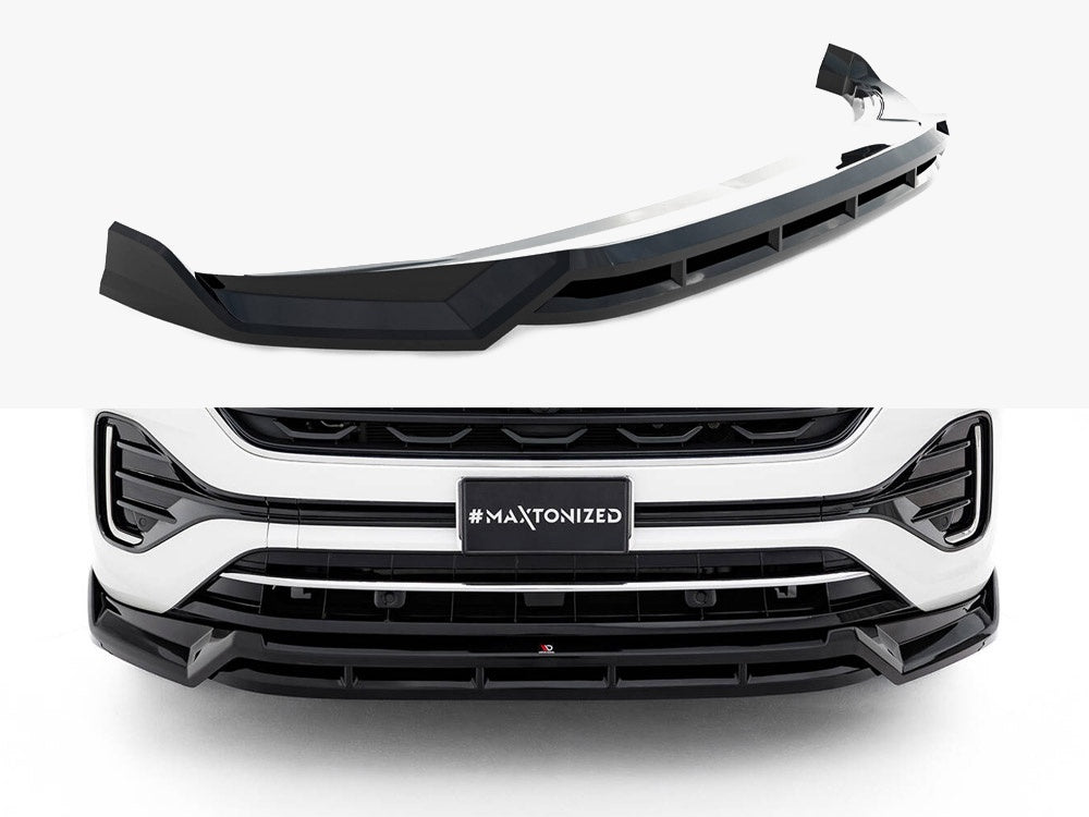 Maxton Design Front Splitter Volkswagen Atlas R-Line Mk1 Facelift 2 - VW-AT-1F-RLINE-FD1G+FD1RG - Image 1