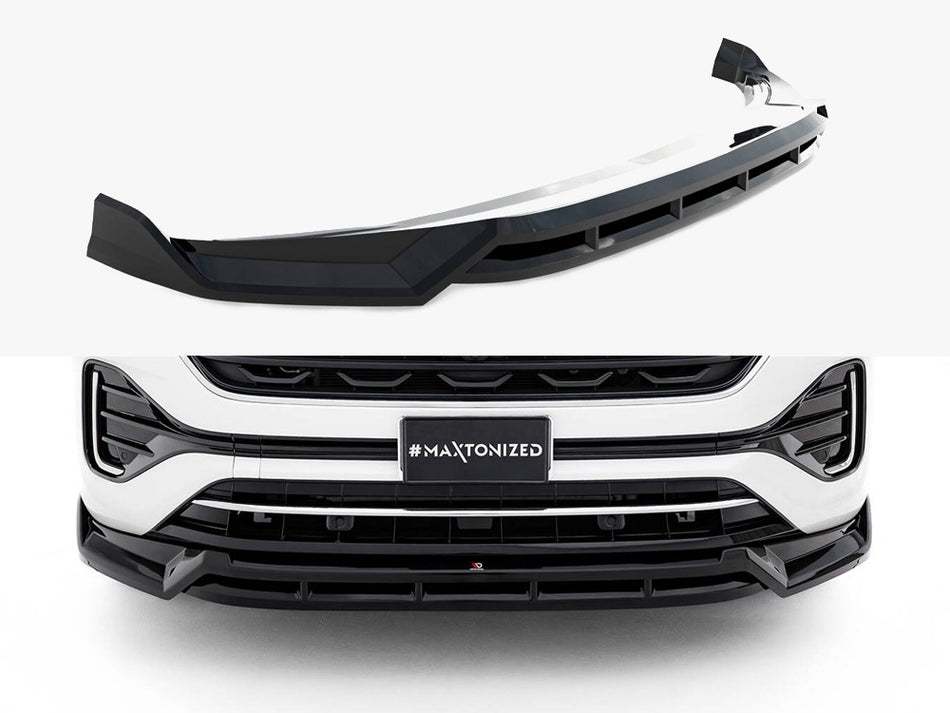 Maxton Design Front Splitter Volkswagen Atlas R-Line Mk1 Facelift 2 - VW-AT-1F-RLINE-FD1G+FD1RG - Image 1