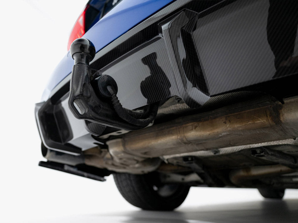 Maxton Design Prepreg Carbon Fiber Rear Diffuser Audi RS6 C8 (version with towbar) - CF-AU-RS6-C8-RS1-245-P+TB - Image 5
