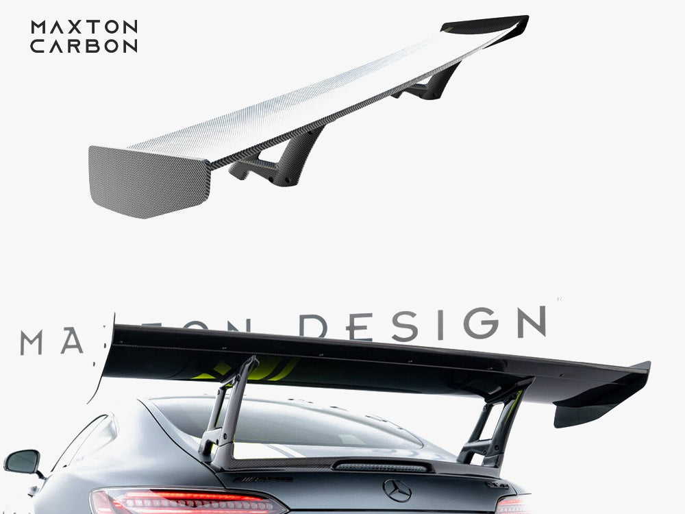 Maxton Design Carbon Spoiler Mercedes-AMG GTR C190 Facelift - CF-ME-AMG-GTR-1F-WING4-245-P - Image 1
