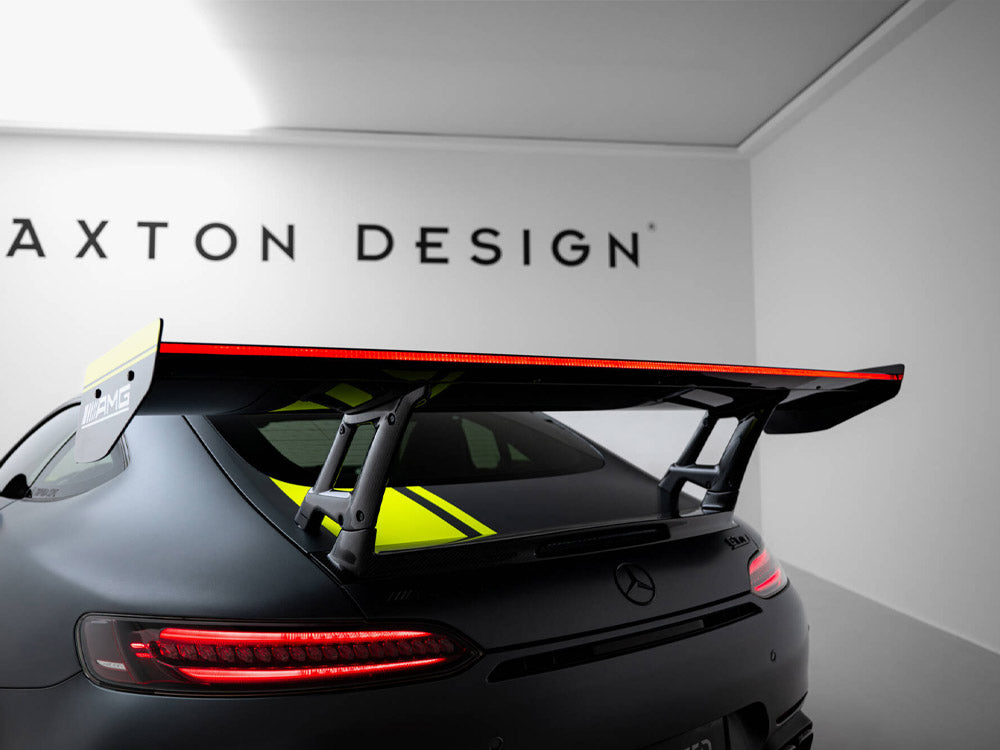 Maxton Design Carbon Spoiler + LED Mercedes-AMG GTR C190 Facelift - CF-ME-AMG-GTR-1F-WING4-245-P+LED - Image 5
