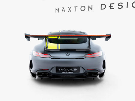Maxton Design Carbon Spoiler + LED Mercedes-AMG GTR C190 Facelift - CF-ME-AMG-GTR-1F-WING4-245-P+LED - Image 7