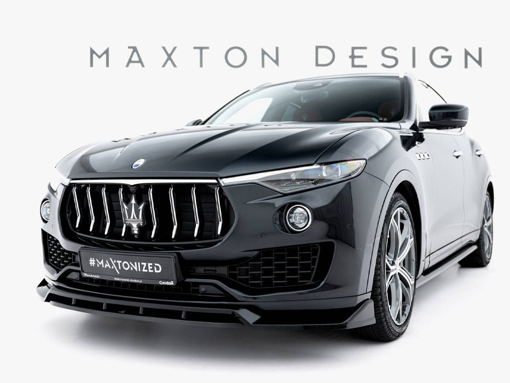 Maxton Design Front Splitter Maserati Levante GT Mk1 Facelift - MS-LE-1F-GT-FD1G+FD1RG - Image 2