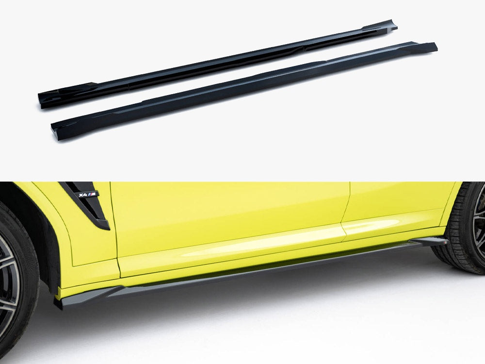 Side Skirts Diffusers BMW X4M F98 Facelift