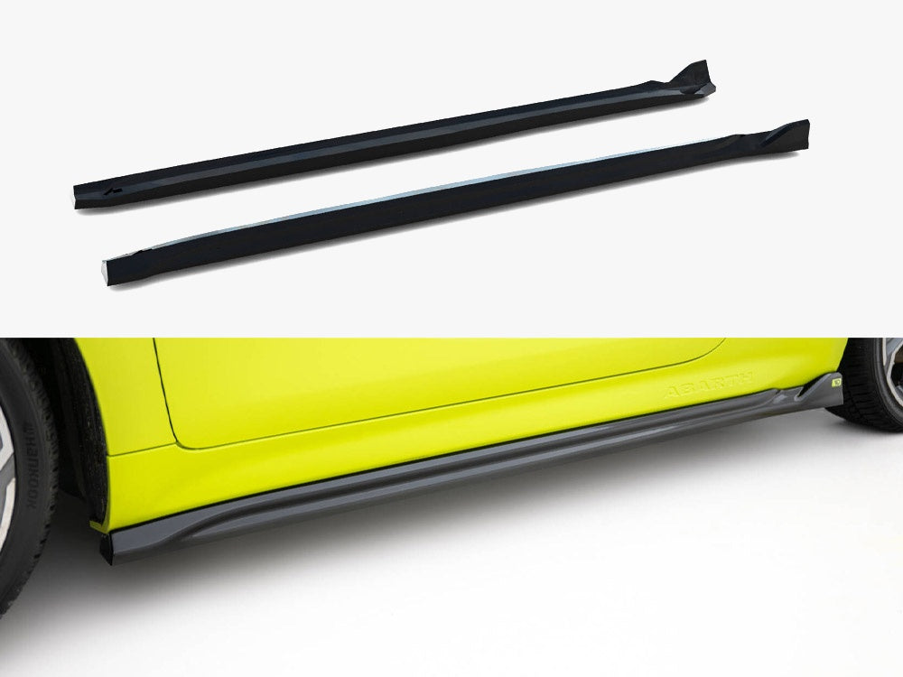 Maxton Design Side Skirts Diffusers Abarth 500e - FI-500E-2-AB-SD1G - Image 1
