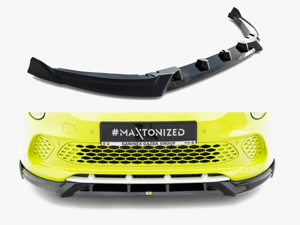 Maxton Design Front Splitter Abarth 500e - FI-500E-2-AB-FD1G - Image 1