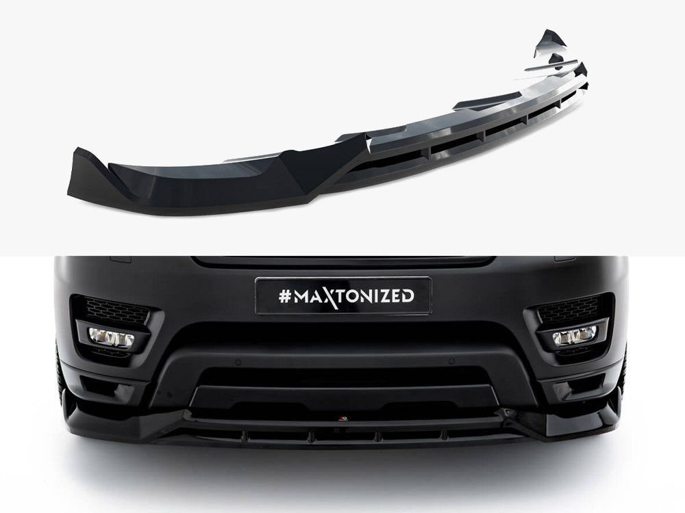 Maxton Design Front Splitter Land Rover Range Rover Sport Mk2 - LR-RR-SPORT-2-FD1G+FD1RG - Image 1