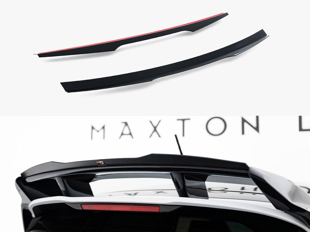 Maxton Design Spoiler CAP Ford Fiesta ST / ST-Line Mk8 / Mk8 Facelift (For Spoiler FO-FI-8-ST-FH1FP ) - FO-FI-8-ST-CAP4G - Image 1
