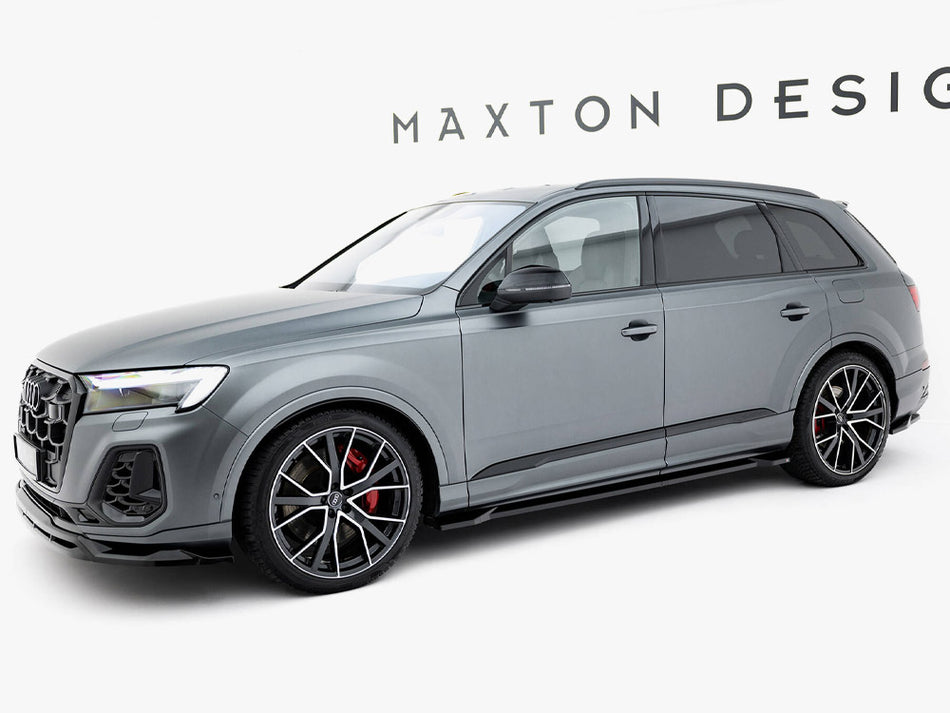 Maxton Design Side Skirts Diffusers Audi Q7 S-Line / SQ7 Mk2 Facelift 2 - AU-Q7-2F2-SLINE-SD1G - Image 2