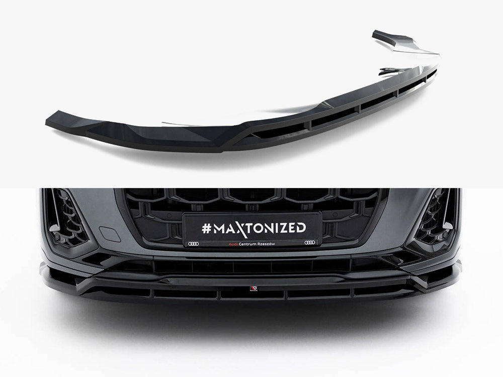 Maxton Design Front Splitter Audi Q7 S-Line / SQ7 Mk2 Facelift 2 - AU-Q7-2F2-SLINE-FD1G+FD1RG - Image 1