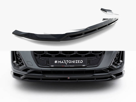 Maxton Design Front Splitter Audi Q7 S-Line / SQ7 Mk2 Facelift 2 - AU-Q7-2F2-SLINE-FD1G+FD1RG - Image 1