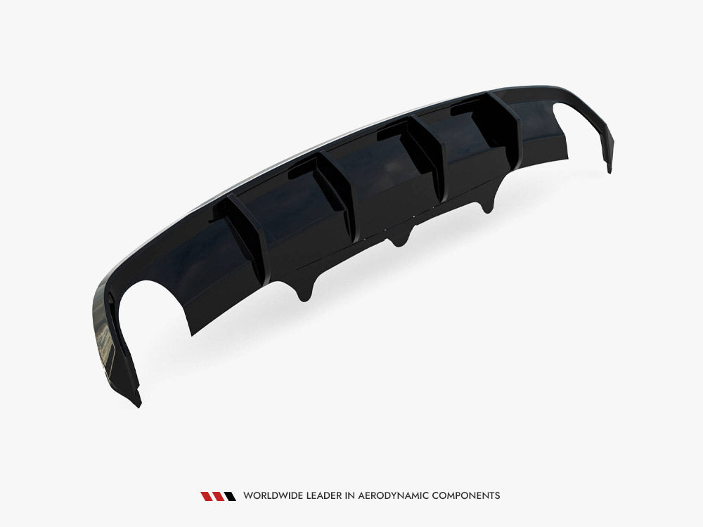 Maxton Design Rear Valance Audi A6 S-Line Avant C7 - AU-A6-C7-SLINE-AV-RS1GO_O+RS1RG - Image 7