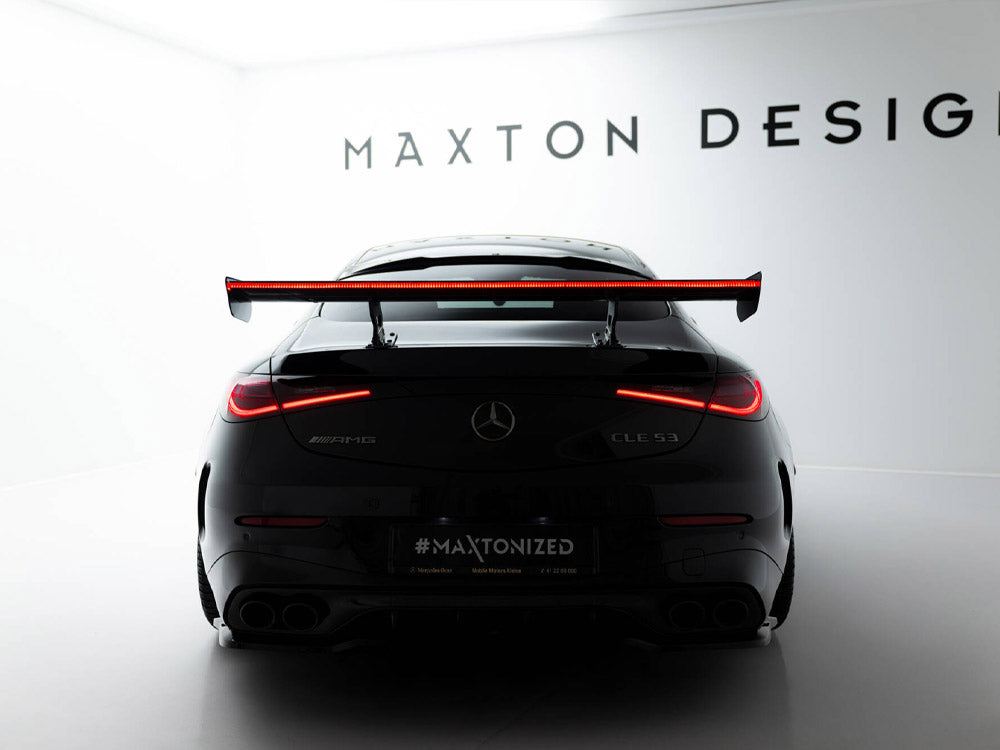 Maxton Design Carbon Spoiler V.1 + LED Mercedes-AMG CLE 53 C236 - CF-ME-CLE-236-WING5-245-P-1+LED - Image 3