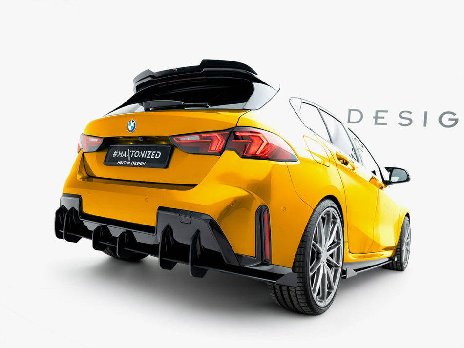 Maxton Design Rear Side Flaps BMW 1 M-Pack F70 - BM170MPACKCNC-RSF1G - Image 2