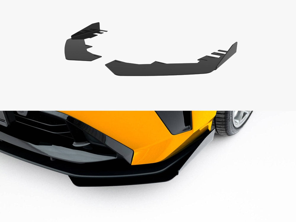 Maxton Design Front Flaps BMW 1 M-Pack F70 - BM170MPACKCNC-FSF1G - Image 1