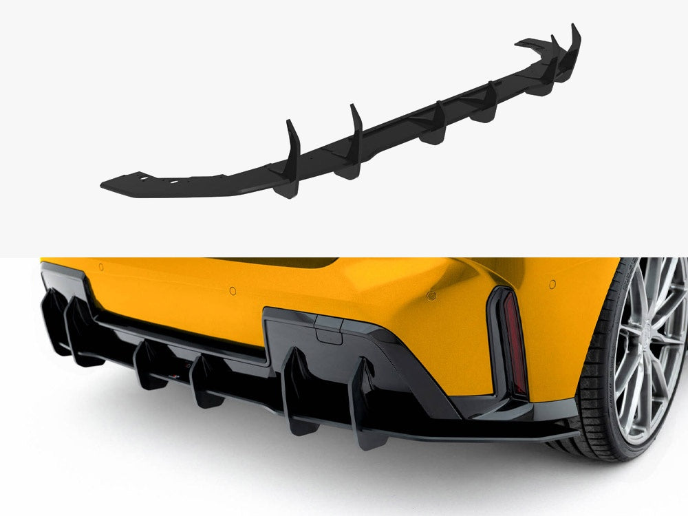 Maxton Design Street PRO Rear Diffuser BMW 1 M-Pack F70 - BM170MPACKCNC-RS1B - Image 1