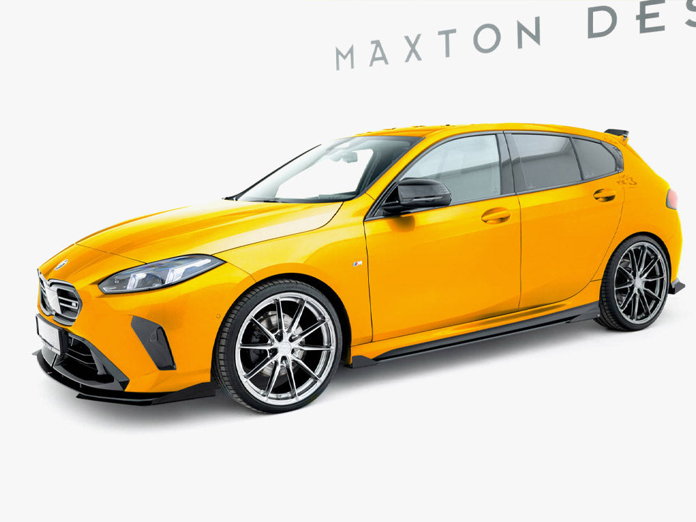 Maxton Design Street PRO Side Skirts Diffusers + Flaps BMW 1 M-Pack F70 - BM170MPACKCNC-SD1B+SF1G - Image 2