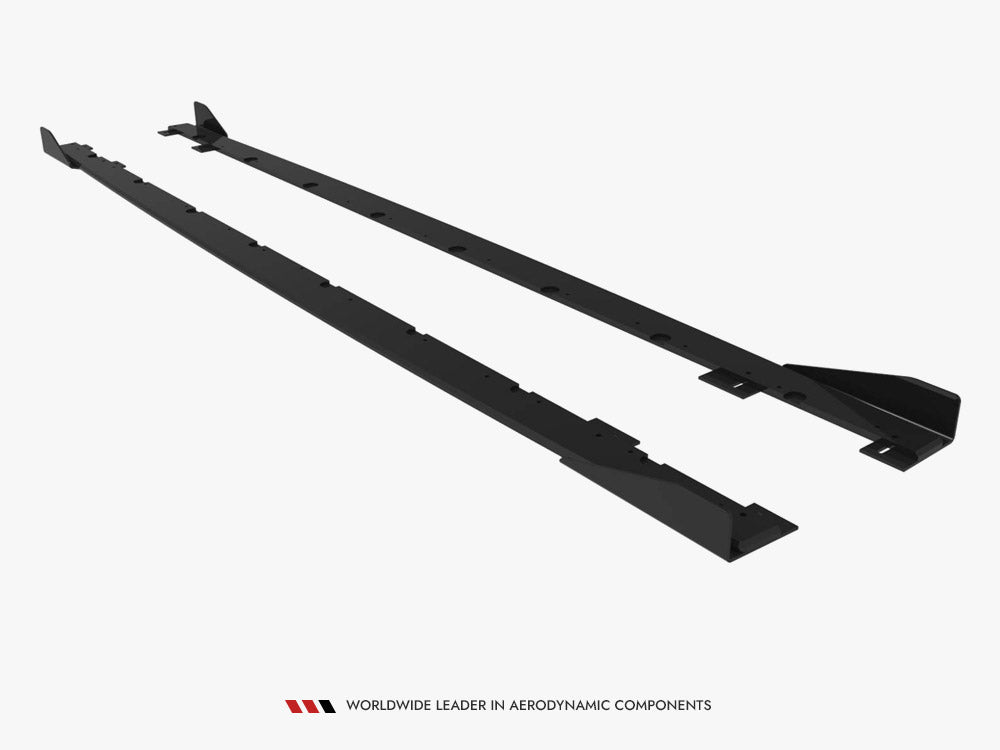 Maxton Design Street PRO Side Skirts Diffusers + Flaps BMW 1 M-Pack F70 - BM170MPACKCNC-SD1B+SF1G - Image 6