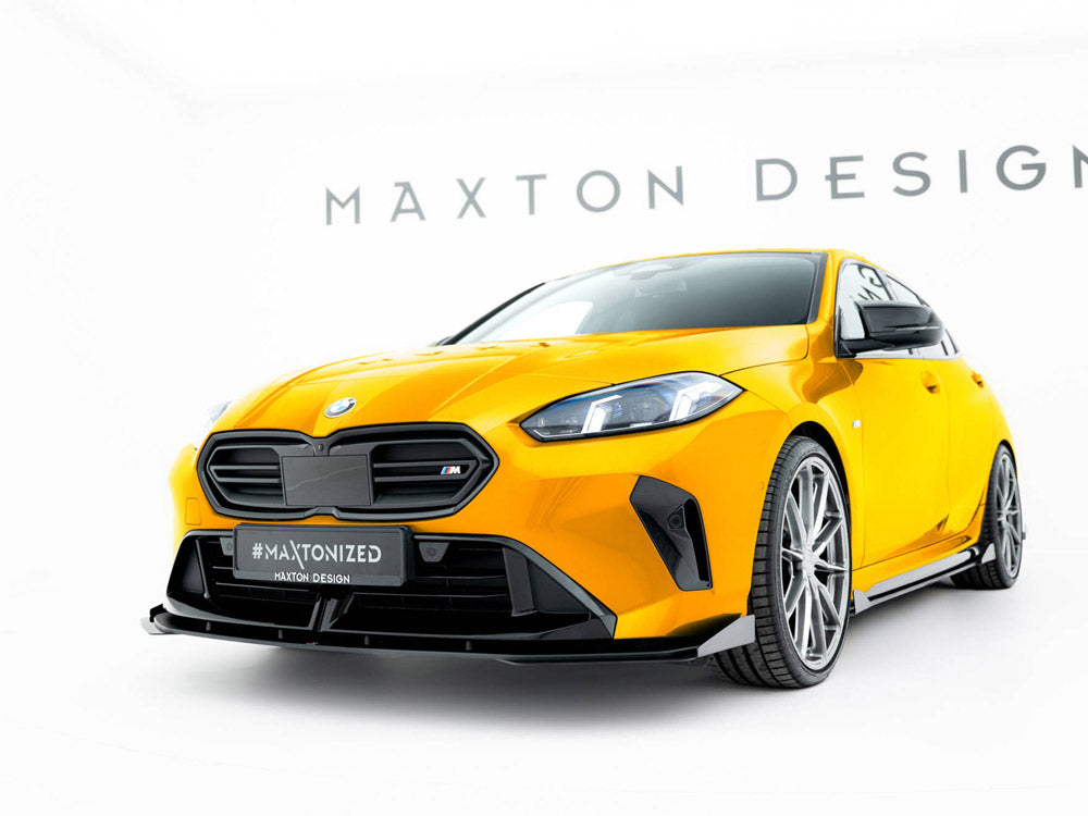 Maxton Design Street PRO Front Splitter + Flaps BMW 1 M-Pack F70 - BM170MPACKCNC-FD1B+FSF1G - Image 2
