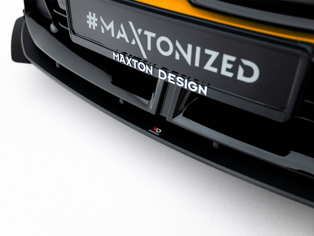 Maxton Design Street PRO Front Splitter + Flaps BMW 1 M-Pack F70 - BM170MPACKCNC-FD1B+FSF1G - Image 4