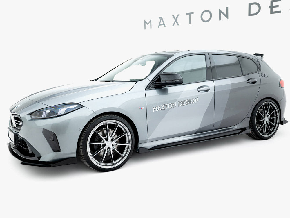 Maxton Design Street PRO Side Skirts Diffusers + Flaps BMW M135i F70 - BM170MPACKCNC-SD1B+SF1G - Image 2