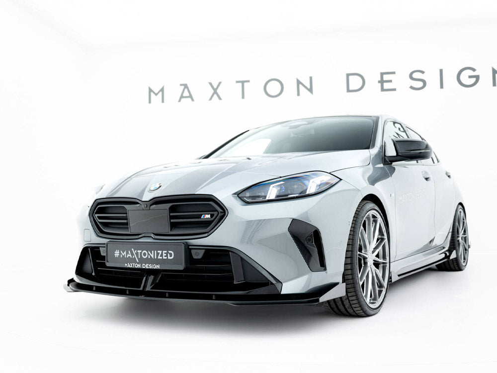 Maxton Design Street PRO Front Splitter + Flaps BMW M135i F70 - BM170MPACKCNC-FD1B+FSF1G - Image 2