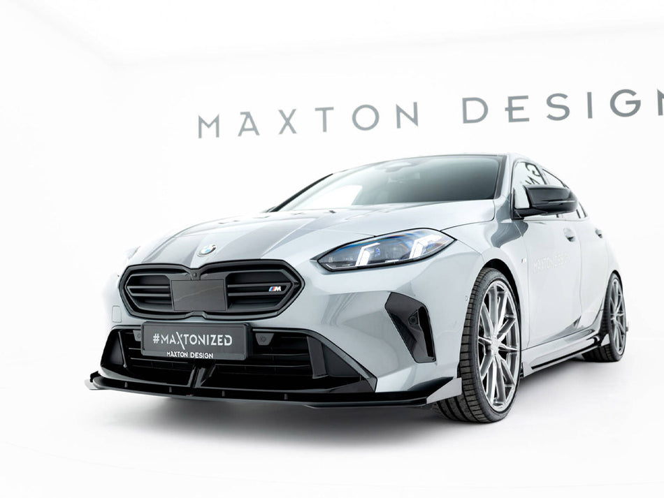 Maxton Design Street PRO Front Splitter + Flaps BMW M135i F70 - BM170MPACKCNC-FD1B+FSF1G - Image 2