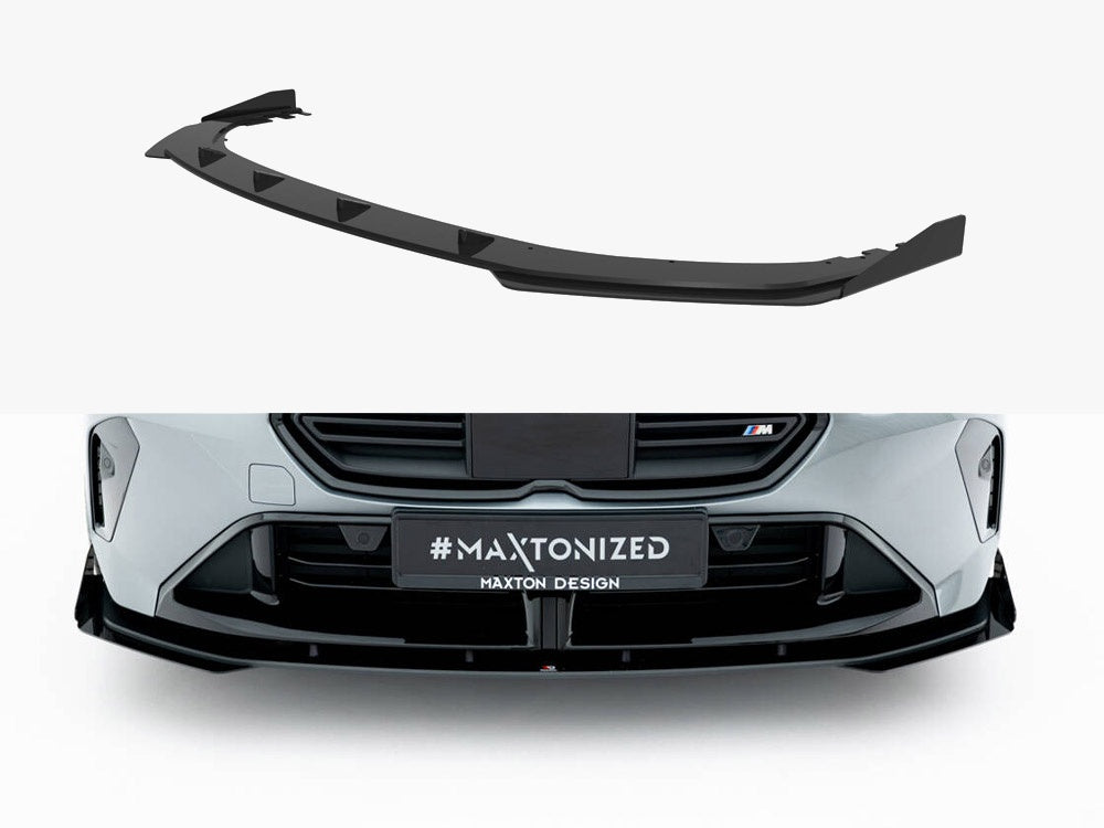 Maxton Design Street PRO Front Splitter + Flaps BMW M135i F70 - BM170MPACKCNC-FD1B+FSF1G - Image 1