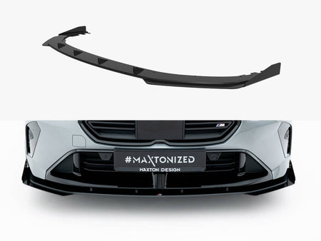 Maxton Design Street PRO Front Splitter + Flaps BMW M135i F70 - BM170MPACKCNC-FD1B+FSF1G - Image 1
