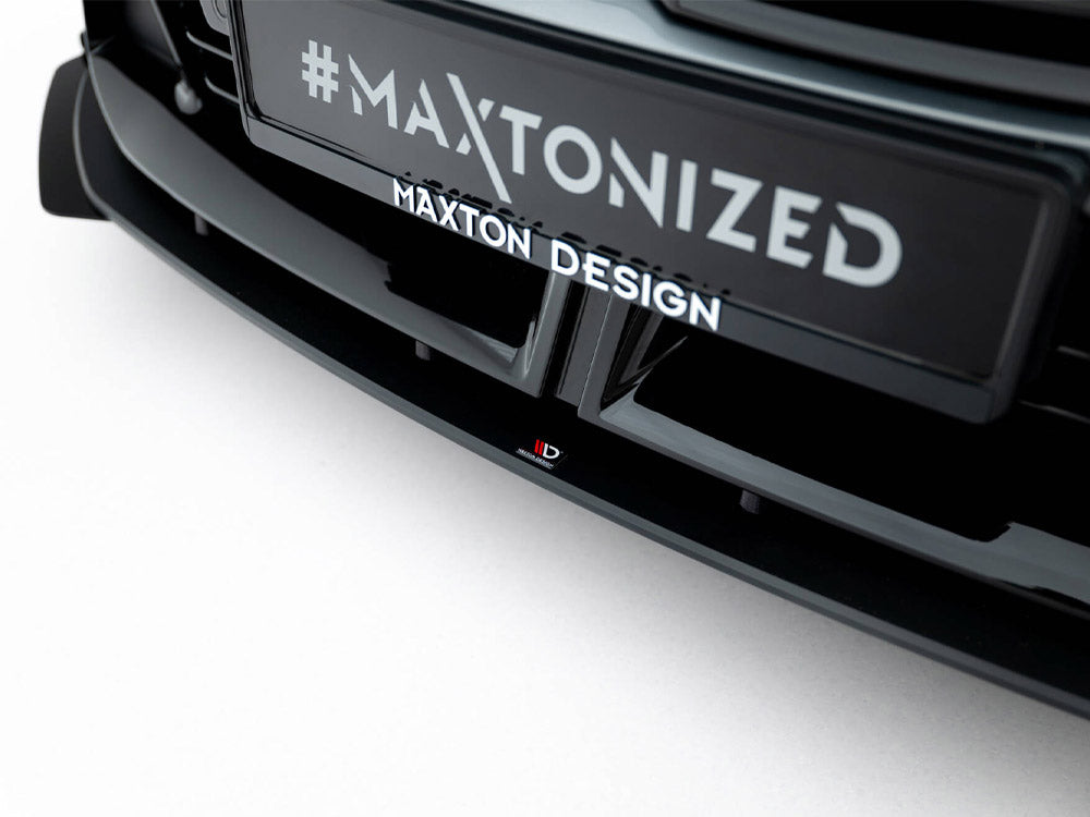 Maxton Design Street PRO Front Splitter + Flaps BMW M135i F70 - BM170MPACKCNC-FD1B+FSF1G - Image 4