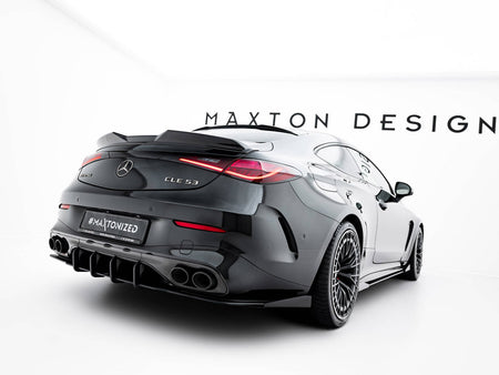 Maxton Design Street PRO Rear Diffuser + Flaps Mercedes-AMG CLE 53 C236 - MECLE23653AMGCNC-RS1B+RSF1G - Image 2