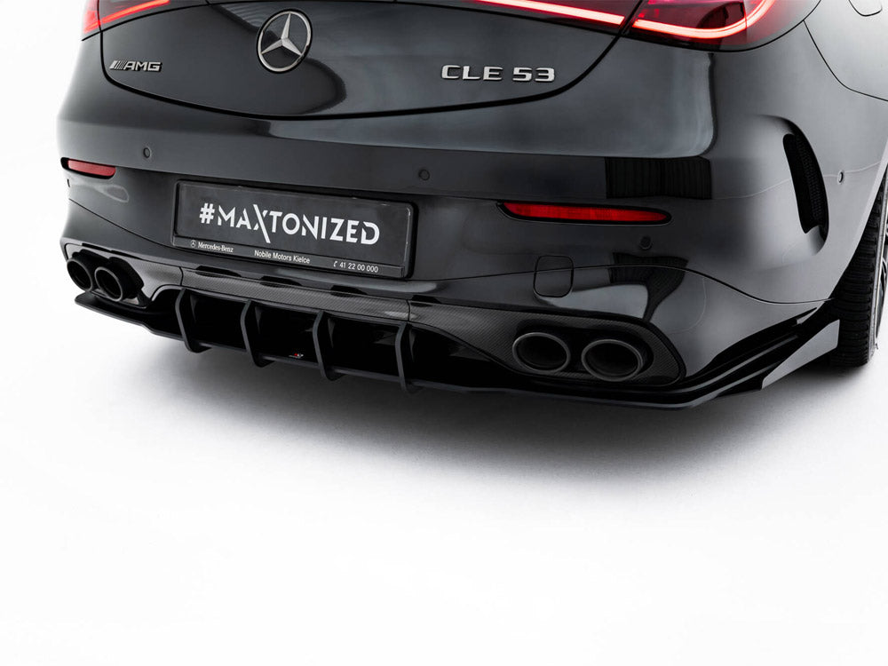 Maxton Design Street PRO Rear Diffuser + Flaps Mercedes-AMG CLE 53 C236 - MECLE23653AMGCNC-RS1B+RSF1G - Image 3