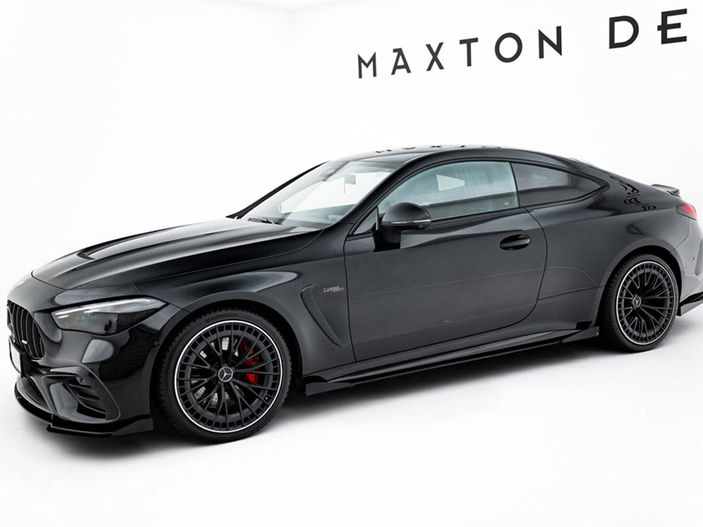 Maxton Design Street PRO Side Skirts Diffusers + Flaps Mercedes-AMG CLE 53 C236 - MECLE23653AMGCNC-SD1B+SF1G - Image 2