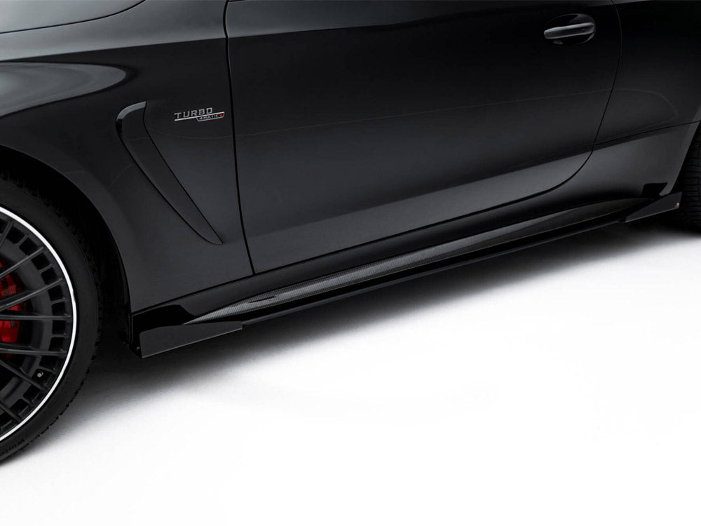 Maxton Design Street PRO Side Skirts Diffusers + Flaps Mercedes-AMG CLE 53 C236 - MECLE23653AMGCNC-SD1B+SF1G - Image 3