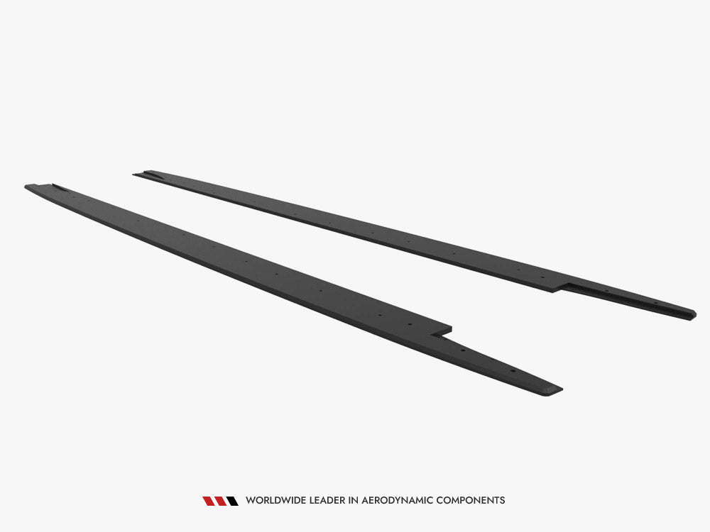 Maxton Design Street Pro Side Skirts Diffusers Mercedes-AMG CLE 53 C236 - MECLE23653AMGCNC-SD1B - Image 4
