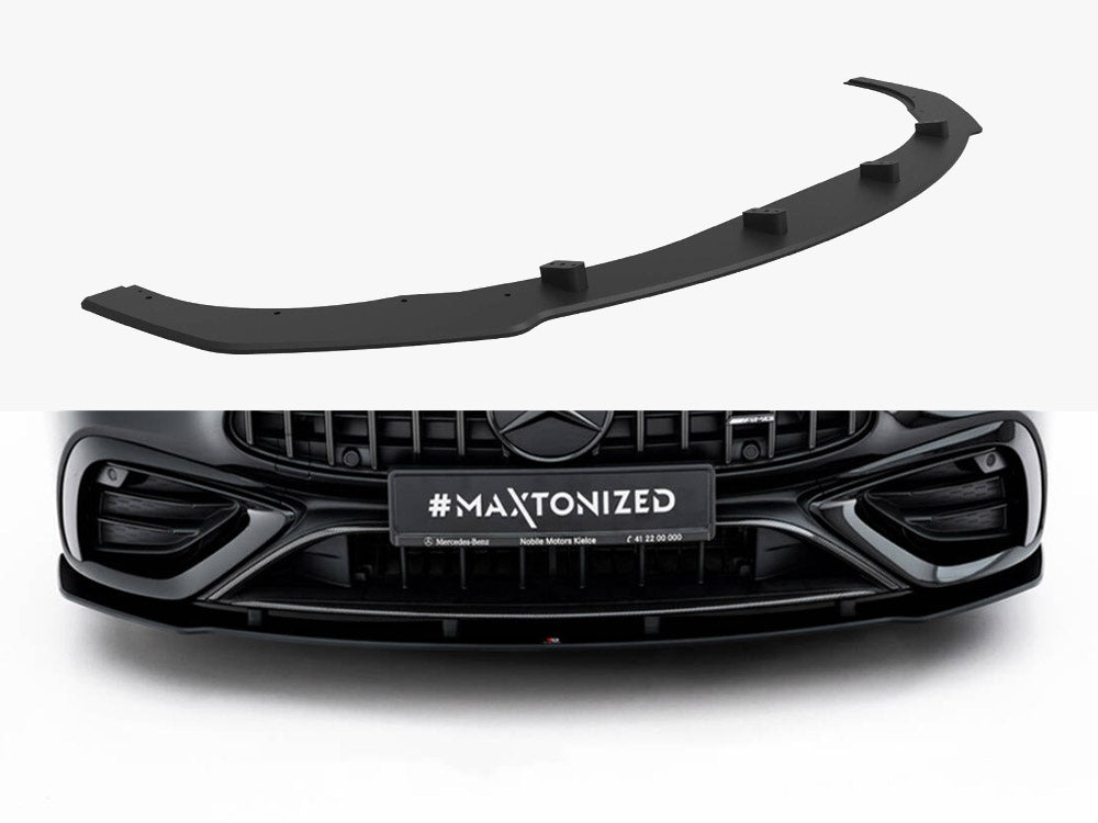Maxton Design Street PRO Front Splitter Mercedes-AMG CLE 53 C236 - MECLE23653AMGCNC-FD1B - Image 1