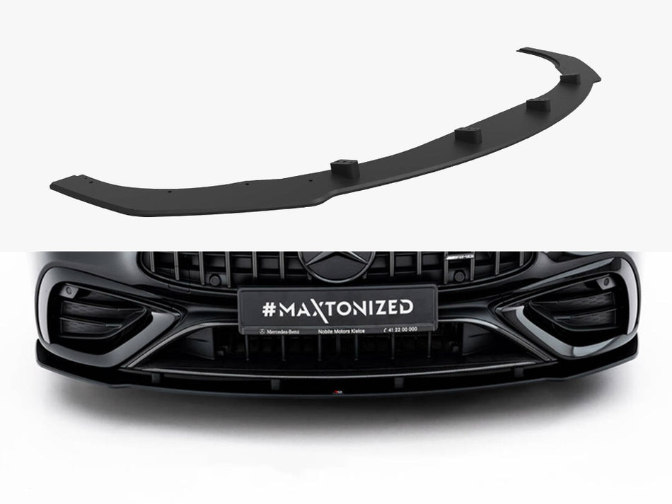 Maxton Design Street PRO Front Splitter Mercedes-AMG CLE 53 C236 - MECLE23653AMGCNC-FD1B - Image 1