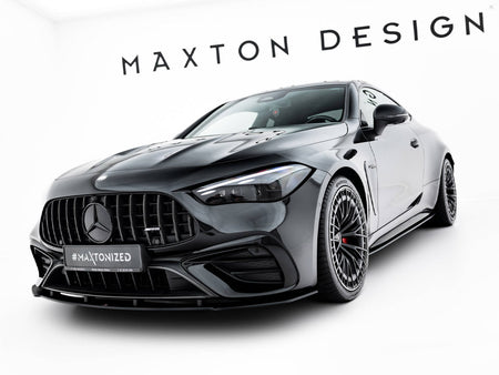 Maxton Design Street PRO Front Splitter Mercedes-AMG CLE 53 C236 - MECLE23653AMGCNC-FD1B - Image 2