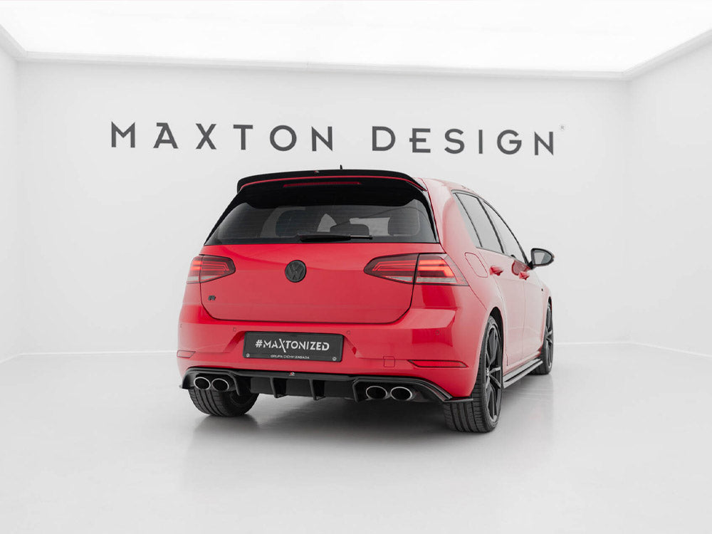 Maxton Design Rear Valance V.3 Volkswagen Golf R Mk7 Facelift - VW-GO-7F-R-RS3G - Image 2