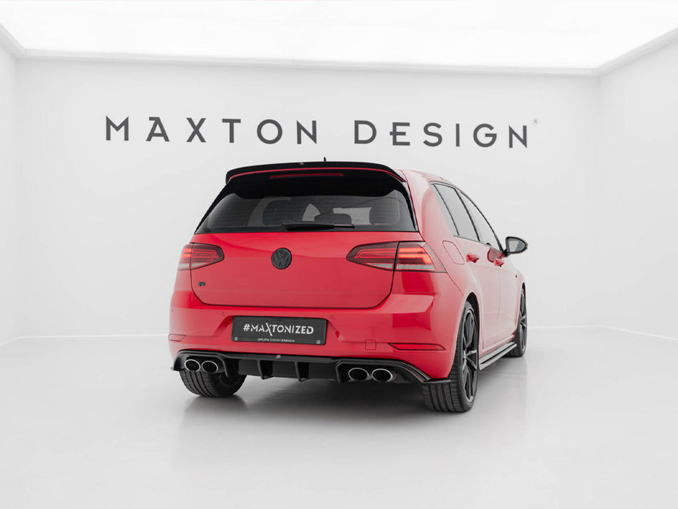 Maxton Design Rear Valance V.3 Volkswagen Golf R Mk7 Facelift - VW-GO-7F-R-RS3G - Image 2